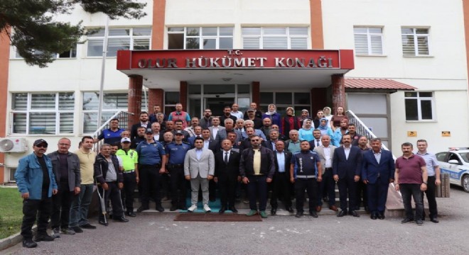  Olur Kaymakamı Kini’ye duygusal veda